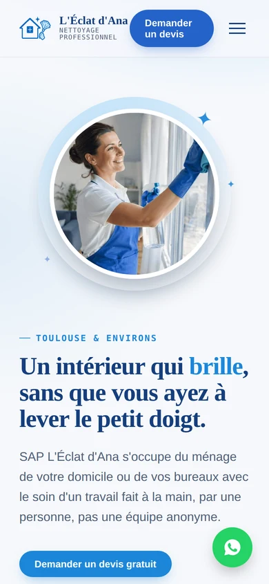 SAP L'Éclat d'Ana — version mobile